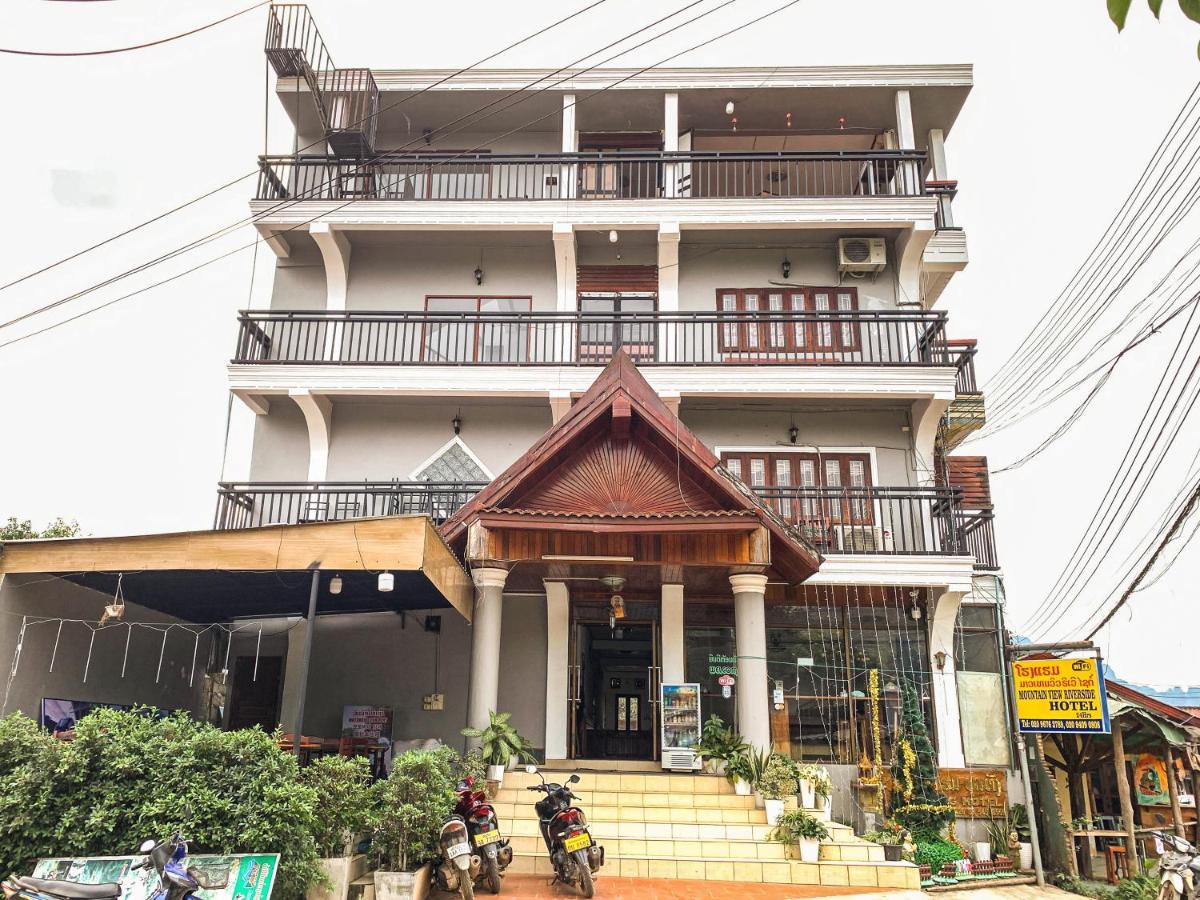 Bountang Mountain View Riverside Hotel Vang Vieng Exterior foto