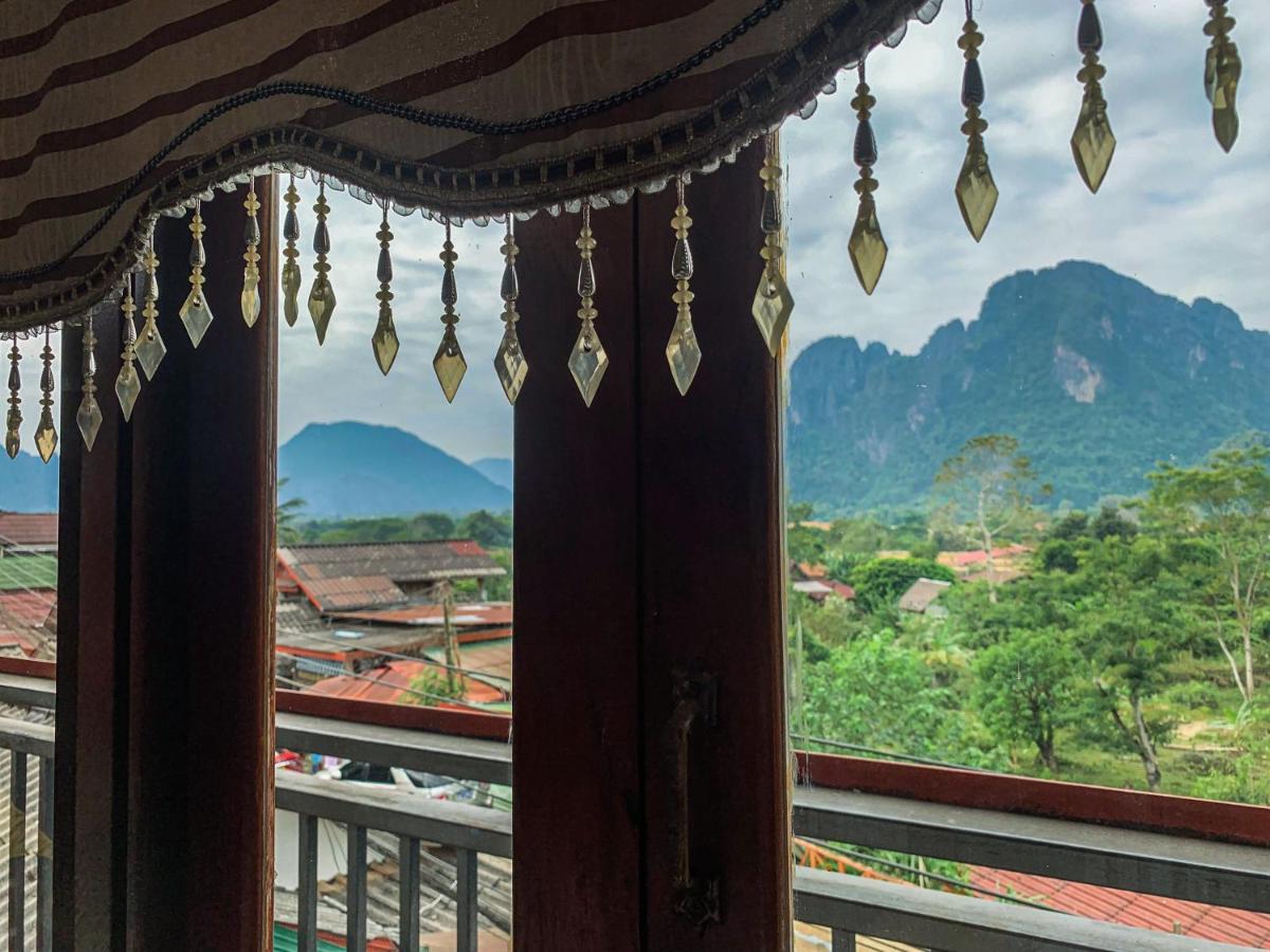 Bountang Mountain View Riverside Hotel Vang Vieng Exterior foto