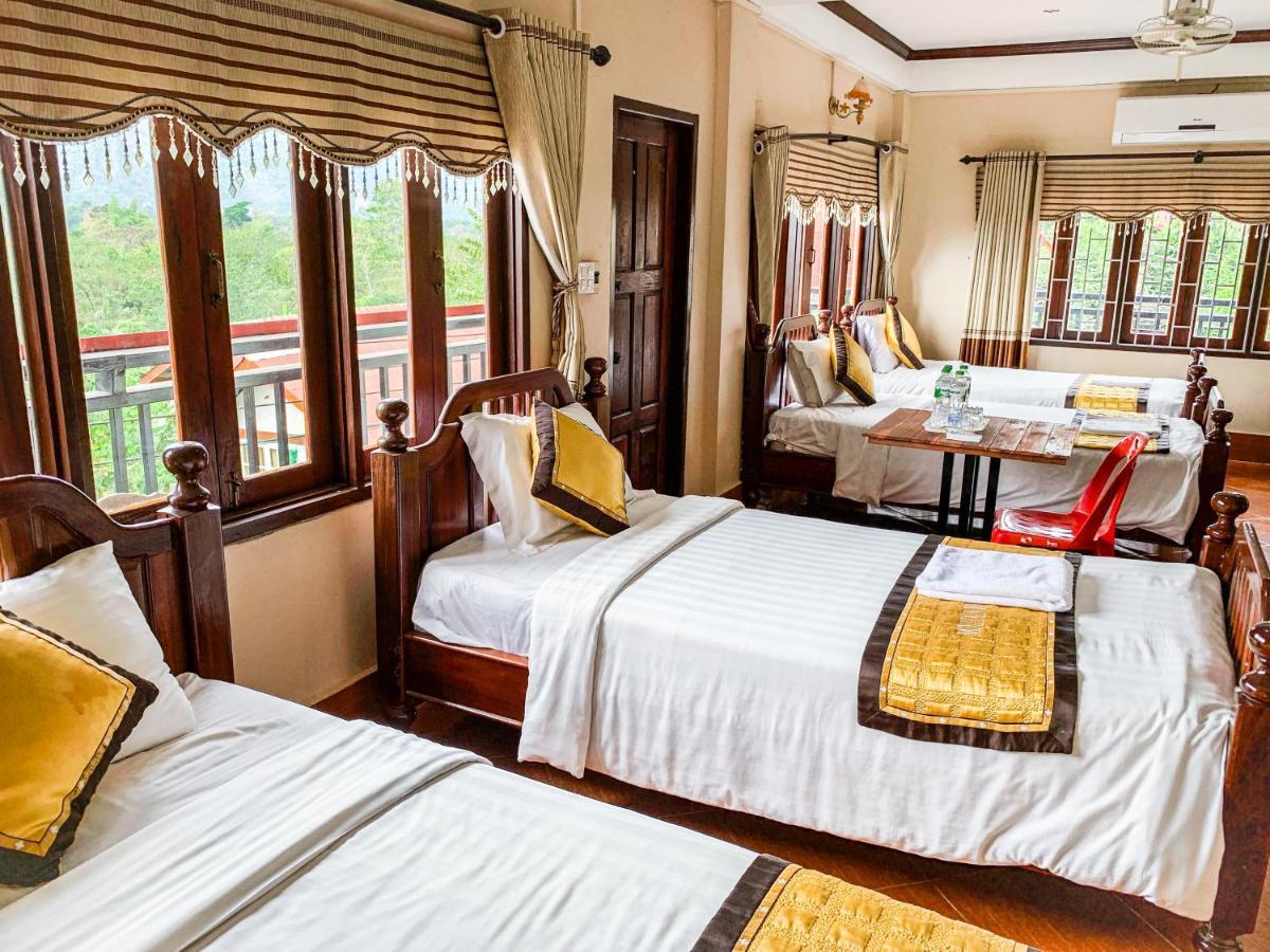 Bountang Mountain View Riverside Hotel Vang Vieng Exterior foto