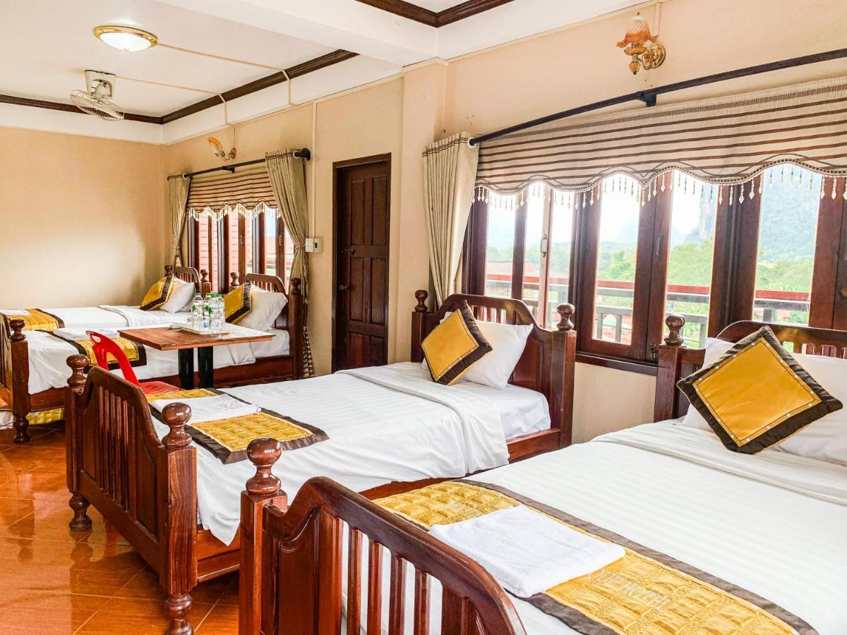 Bountang Mountain View Riverside Hotel Vang Vieng Exterior foto