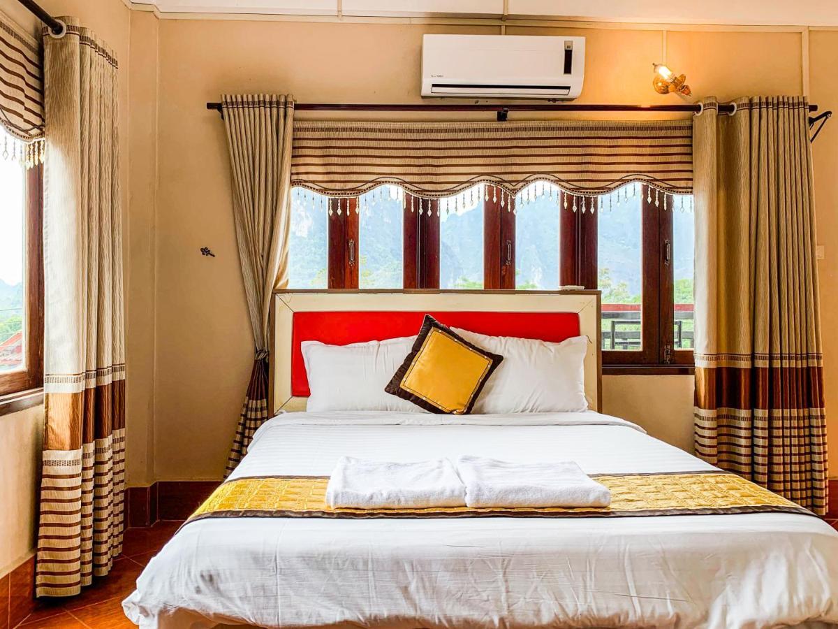Bountang Mountain View Riverside Hotel Vang Vieng Exterior foto